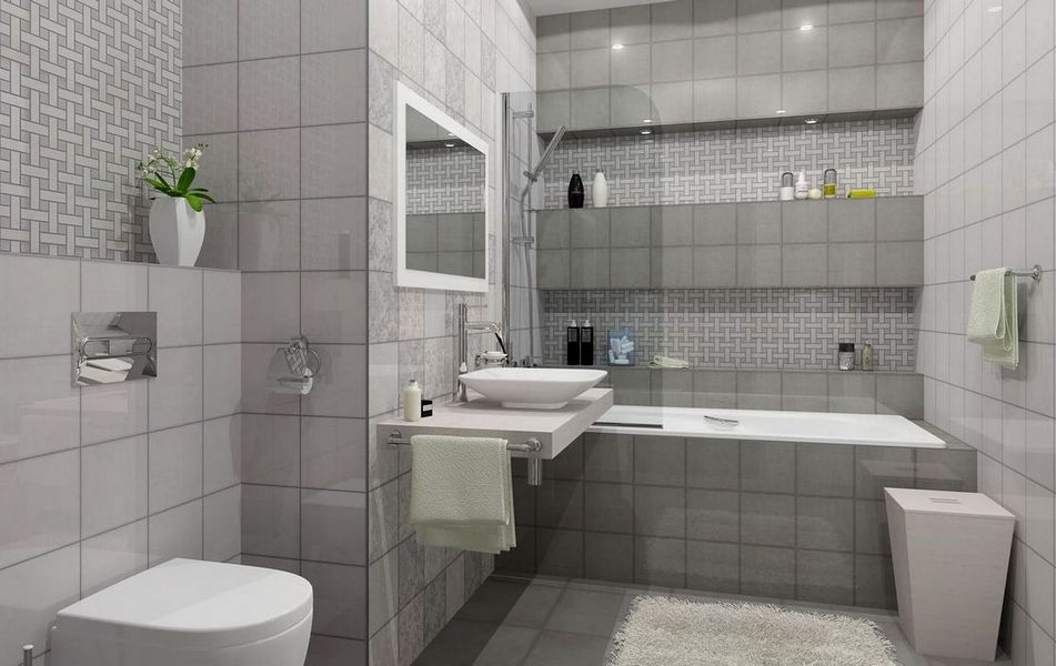 Какую плитку выбрать для ванной комнаты — матовую или глянцевую?