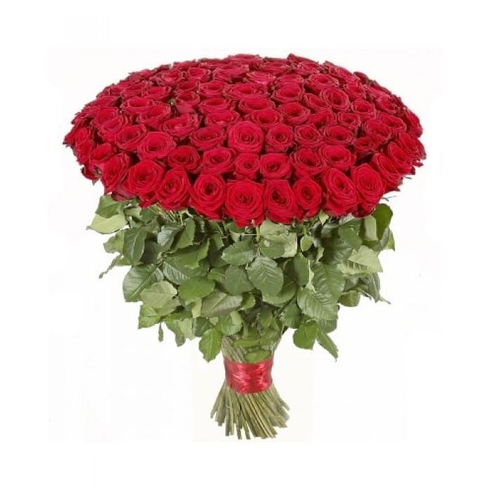 Шикарний подарунок - букет із 101 троянди